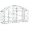 Vidaxl Schanskorf Gewölbe 100x30x40 60 cm verzinktes Eisen