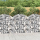 Vidaxl Schanskorf Gewölbe 100x30x100 120 cm verzinktes Eisen