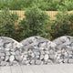 Vidaxl Schanskorf Gewölbe 100x50x60 80 cm verzinktes Eisen