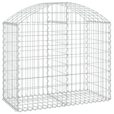 Vidaxl Schanskorf Gewölbe 100x50x80 100 cm verzinktes Eisen