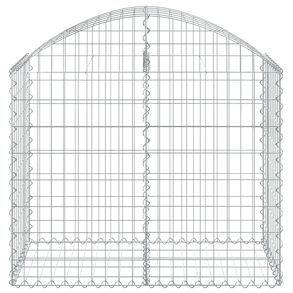 Vidaxl Schanskorf Gewölbe 100x50x80 100 cm verzinktes Eisen