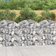 Vidaxl Schanskorf Gewölbe 100x50x100 120 cm verzinktes Eisen