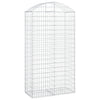Vidaxl Schanskorf Gewölbe 100x50x180 200 cm verzinktes Eisen