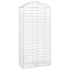 Vidaxl Schanskorf Gewölbe 100x50x200 220 cm verzinktes Eisen
