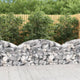 Vidaxl Schanskorf Gewölbe 150 x 30 x 60 cm verzinktes Eisen