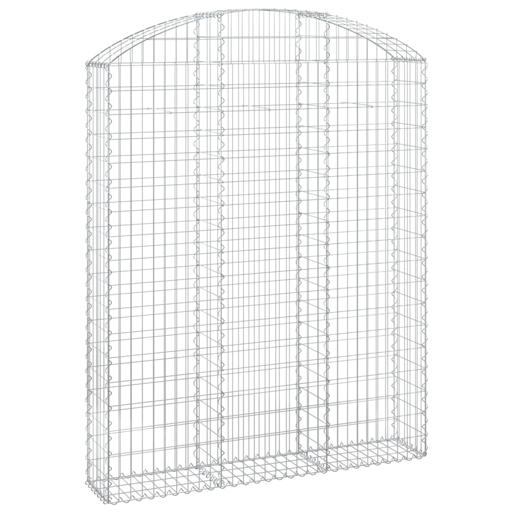 Vidaxl Schanskorf Gewölbe 150 x 30 x 180 200 cm verzinktes Eisen
