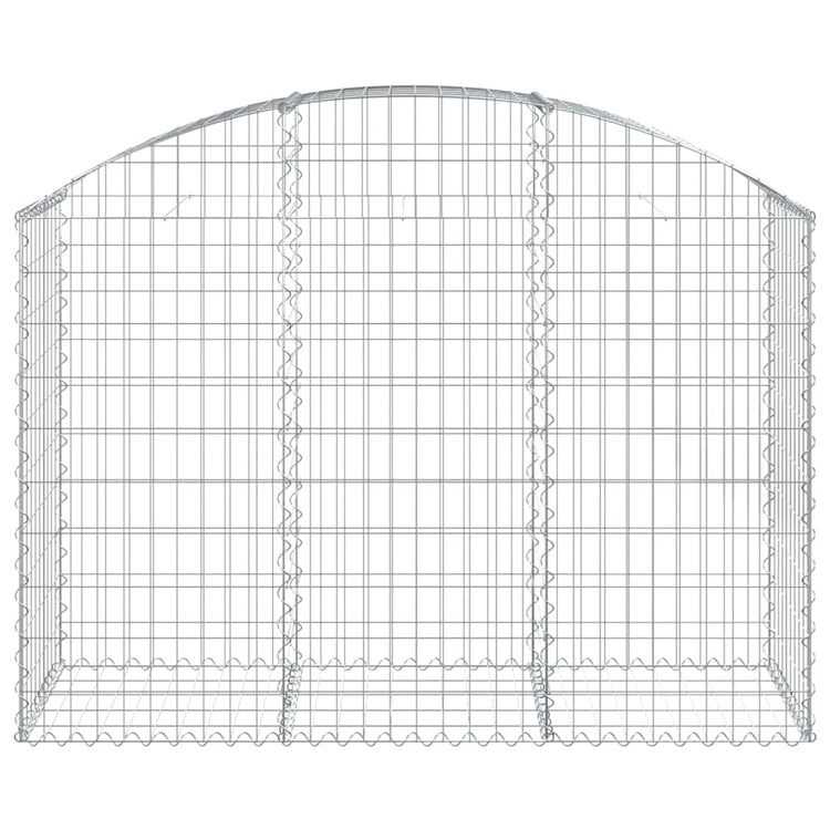 VIDAXL SCHANSKORF 150 x 50 x 100 120 cm verzinktes Eisen