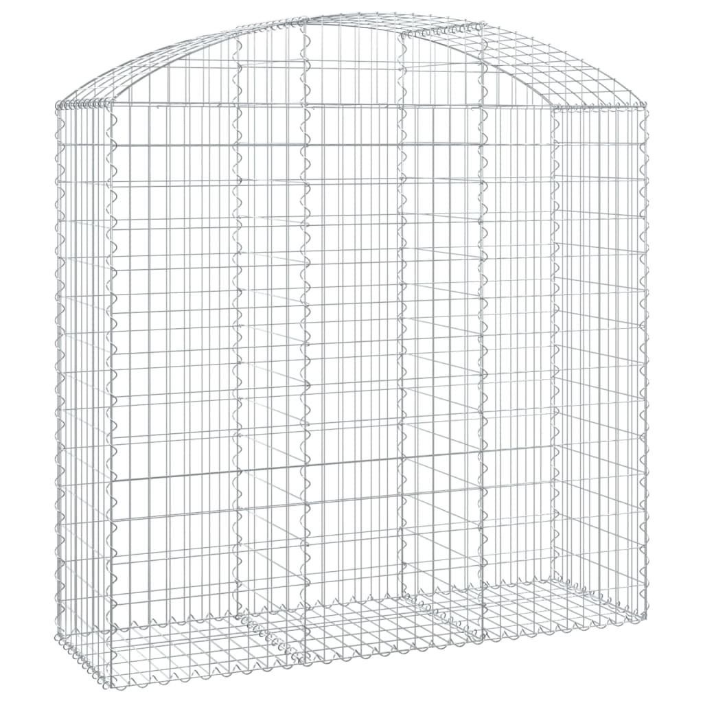 VIDAXL SCHANSKORF 150 x 50 x 140 160 cm verzinktes Eisen