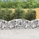 Vidaxl Schanskorf Gewölbe 200x30x60 80 cm verzinktes Eisen