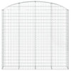 Vidaxl Schanskorf Gewölbe 200x30x180 200 cm verzinktes Eisen