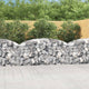 Vidaxl Schanskorf Gewölbe 200x50x80 100 cm verzinktes Eisen