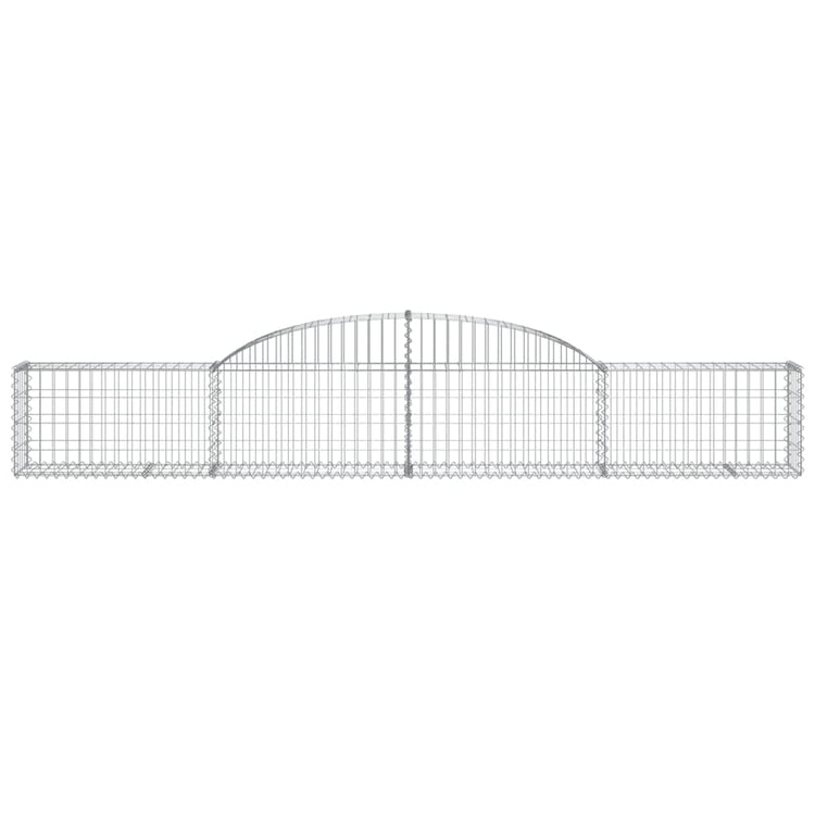 VIDAXL SCHANSKORF VULTED 300 x 30 x 40 60 cm verzinktes Eisen