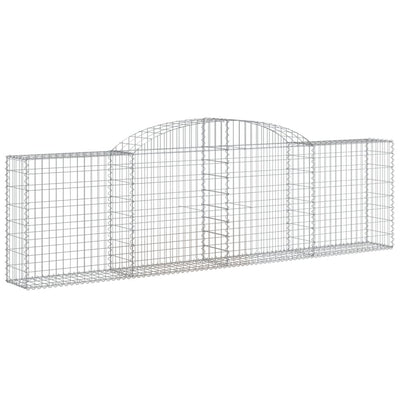 VIDAXL SCHANSKORF VULTED 300X30X80 100 CM GESCHALTE