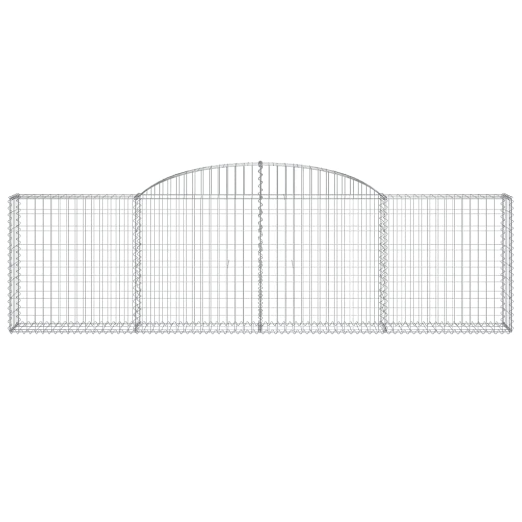 VIDAXL SCHANSKORF VULTED 300X30X80 100 CM GESCHALTE