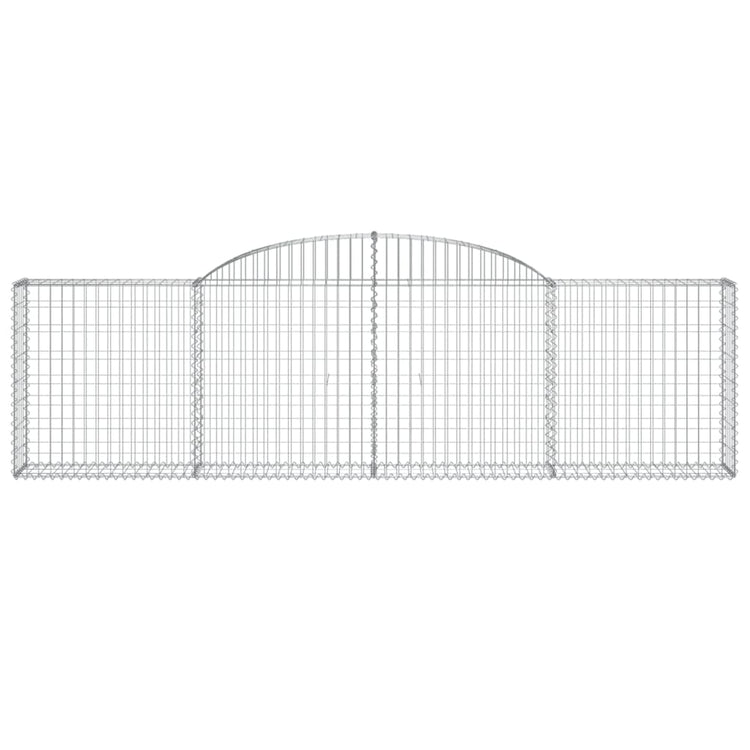 VIDAXL SCHANSKORF VULTED 300X30X80 100 CM GESCHALTE