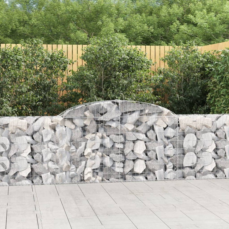 VIDAXL SCHANSKORF VULTED 300X30X80 100 CM GESCHALTE