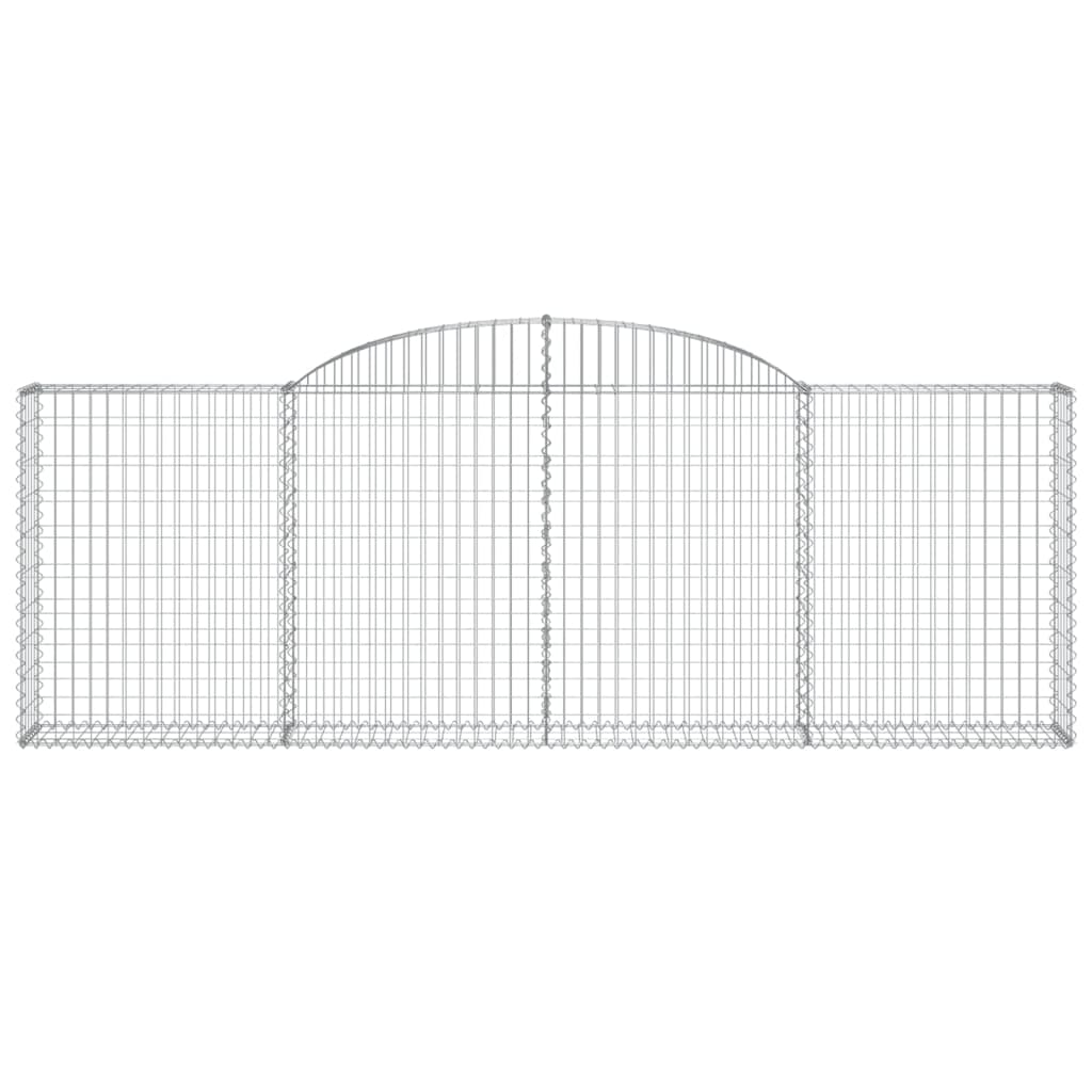 VIDAXL SCHANSKORF VULTED 300X30X100 120 CM GESCHALTE