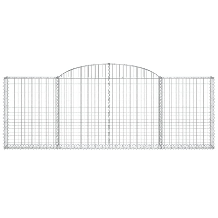 VIDAXL SCHANSKORF VULTED 300X30X100 120 CM GESCHALTE