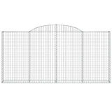 VIDAXL SCHANSKORF VALLED 300X30X140 160 cm verzinktes Eisen - afbeelding 3