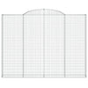 Vidaxl Schanskorf Gewölbe 300x30x220 240 cm verzinktes Eisen