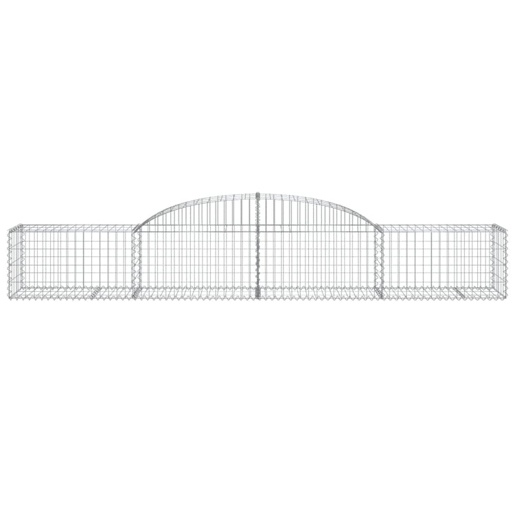 VIDAXL SCHANSKORF VULTED 300X50X40 60 cm verzinktes Eisen