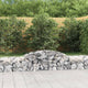 VIDAXL SCHANSKORF VULTED 300X50X40 60 cm verzinktes Eisen