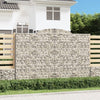Vidaxl Schanskorf Gewölbe 300x50x200 220 cm verzinktes Eisen