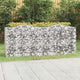 VIDAXL SCHANSKORF VULTED erhöhte 200x50x100 cm verzinkte Eisen