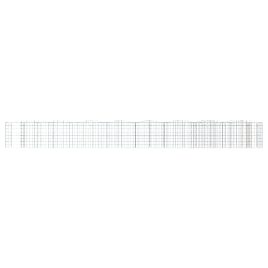 VIDAXL SCHANSKORF WILDED GEWEISE 800X100X100 CM GEBALLE