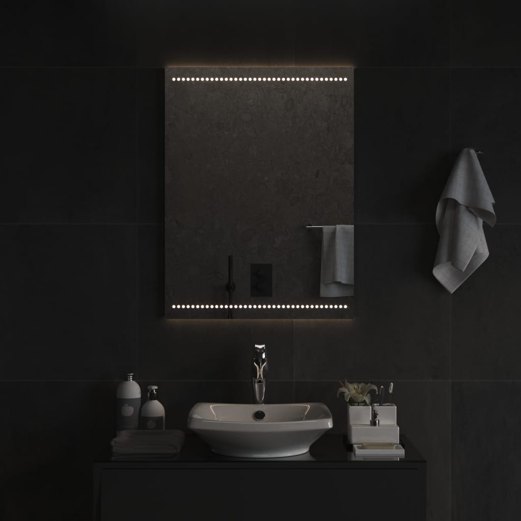 Vidaxx Badezimmerspiegel LED 60x80 cm