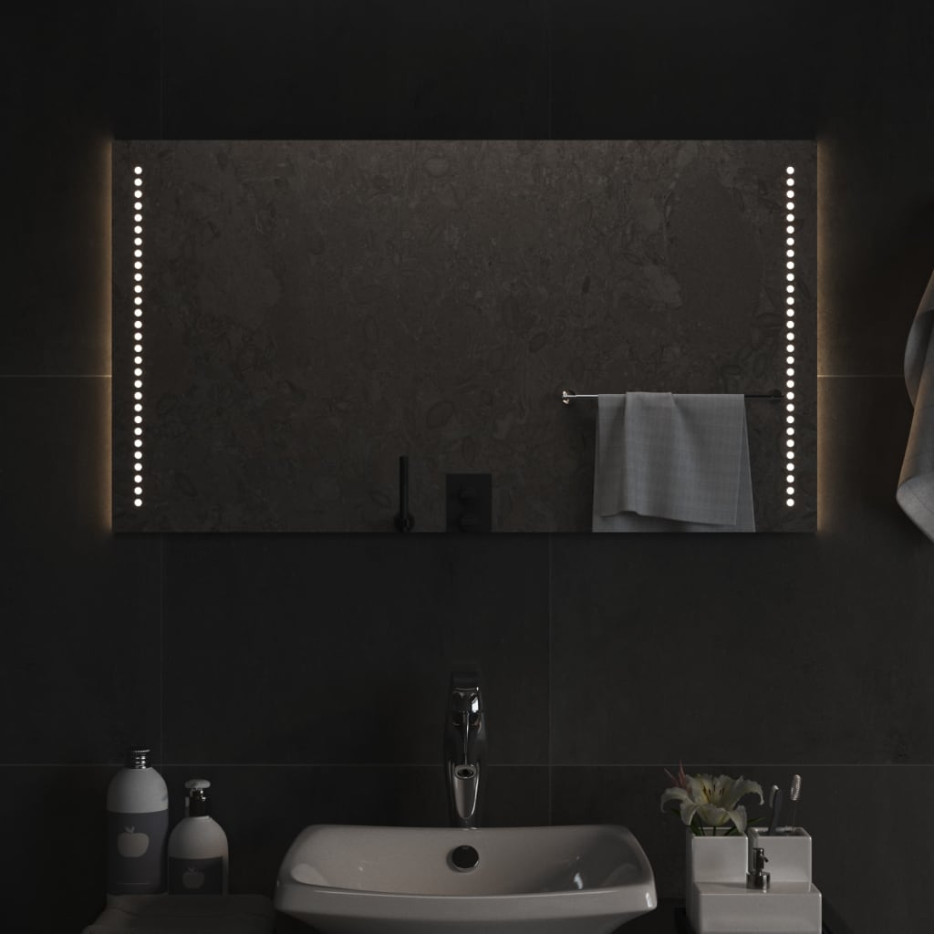 Vidaxx Badezimmerspiegel LED 50x90 cm