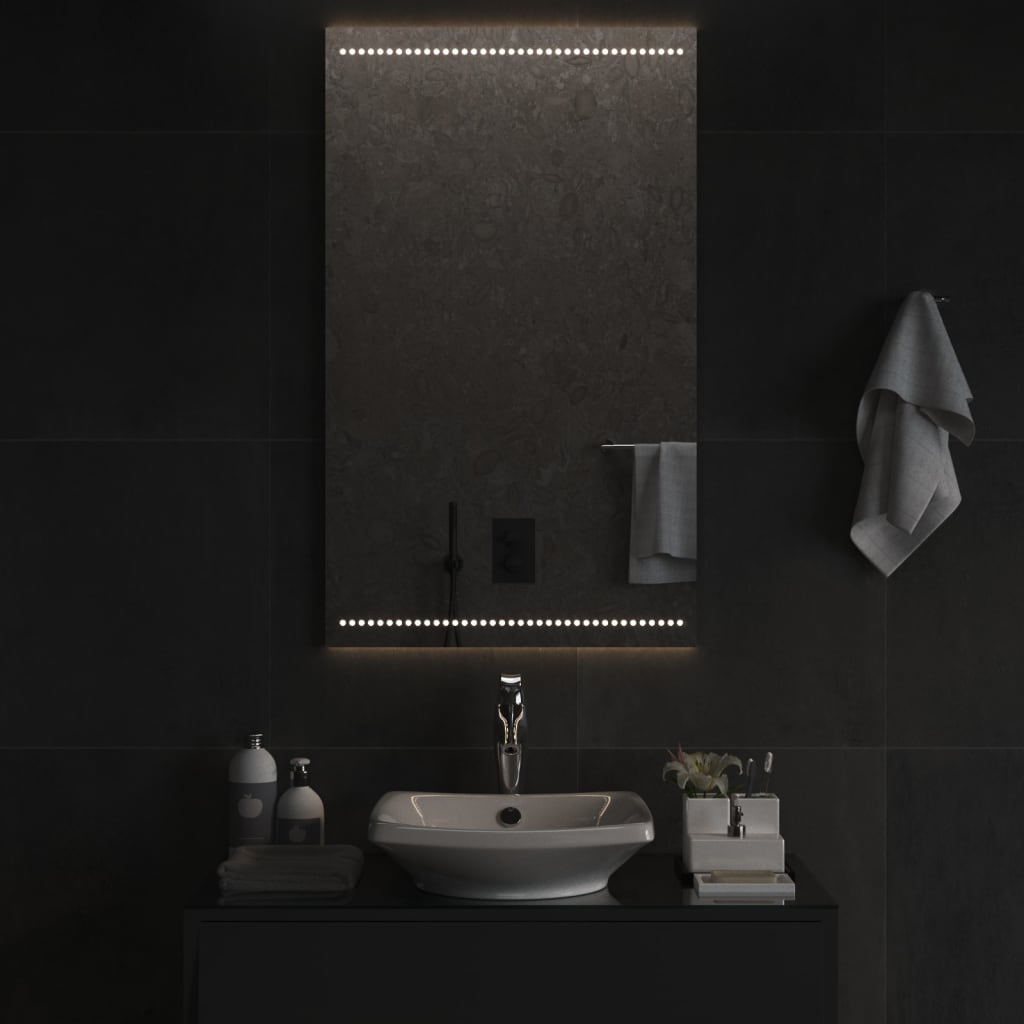 Vidaxx Badezimmerspiegel LED 60x100 cm