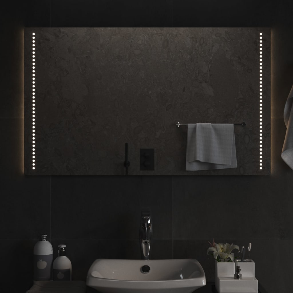 Vidaxx Badezimmerspiegel LED 60x100 cm