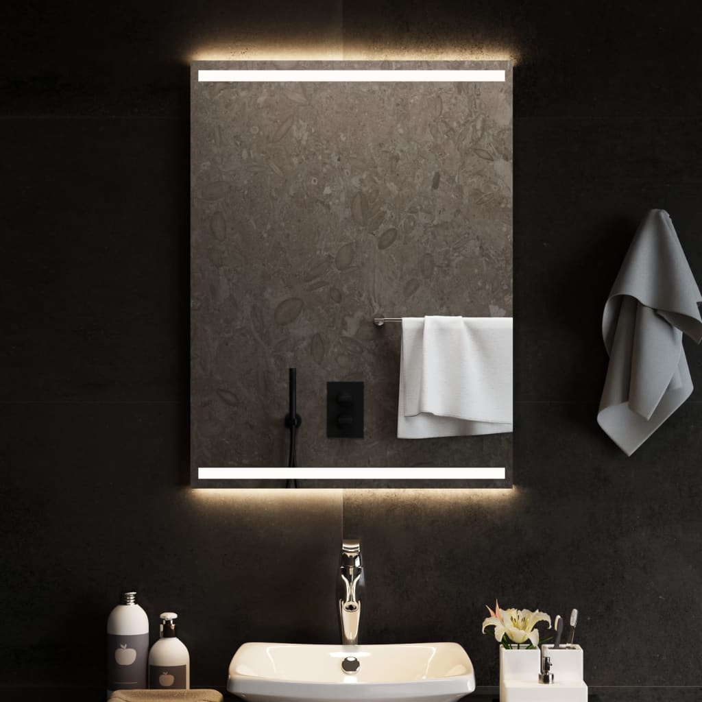 Vidaxl Badezimmerspiegel LED 60x80 cm