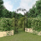 Vidaxl Gardenbog 116x45x240 cm Stahlschwarz
