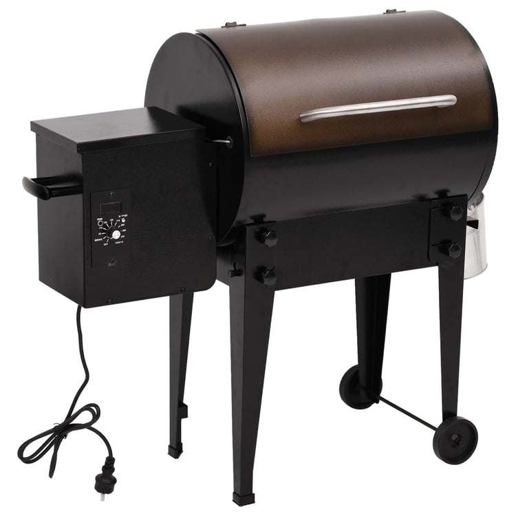 Vidaxl Pelletbarbecue 94 cm Eisenschwarz