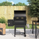 Vidaxl Pelletbarbecue mit Bodenplatte 94 cm Eisenschwarz