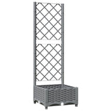 VIDAXL -Planungsbox mit Slatarbeit 40x40x121.5 cm Polypropen - afbeelding 2