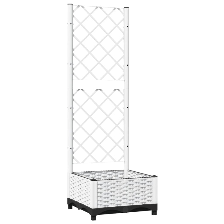 VIDAXL -Planungsbox mit Slatarbeit 40x40x121.5 cm Polypropen