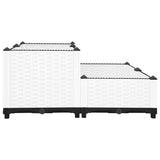 VIDAXL -Pflanzer erhöhte 80 x 80 x 38 cm Polypropylen - afbeelding 3