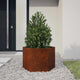 Vidaxl Plannet Rusty 60x60x45 cm Corten Stahl