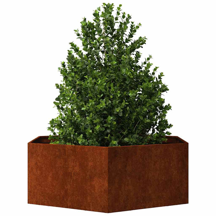 Vidaxl Plannet Rusty 138x120x45 cm Cortenstaal