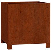 Vidaxl -Pflanzer mit Beinen rostig 42x40x43 cm Cortenstaal - afbeelding 2