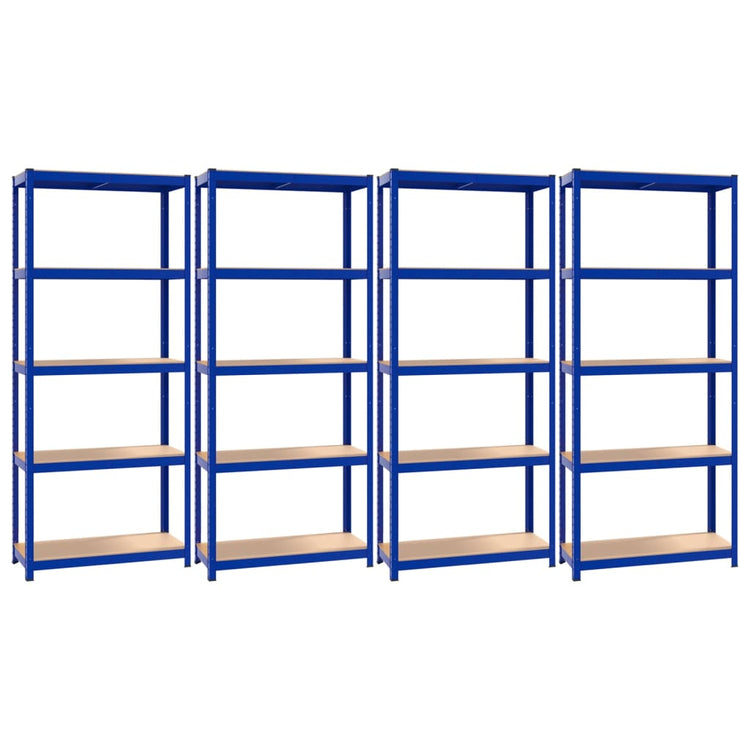 VIDAXL-LAGE RAG 5-LAYER 4 ST STAHL PRACEDED HOLDLUS BLUE