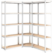 VIDAXL-LAGE RAG 5-LAYER 3 ST STAHL UND VORTED - afbeelding 2