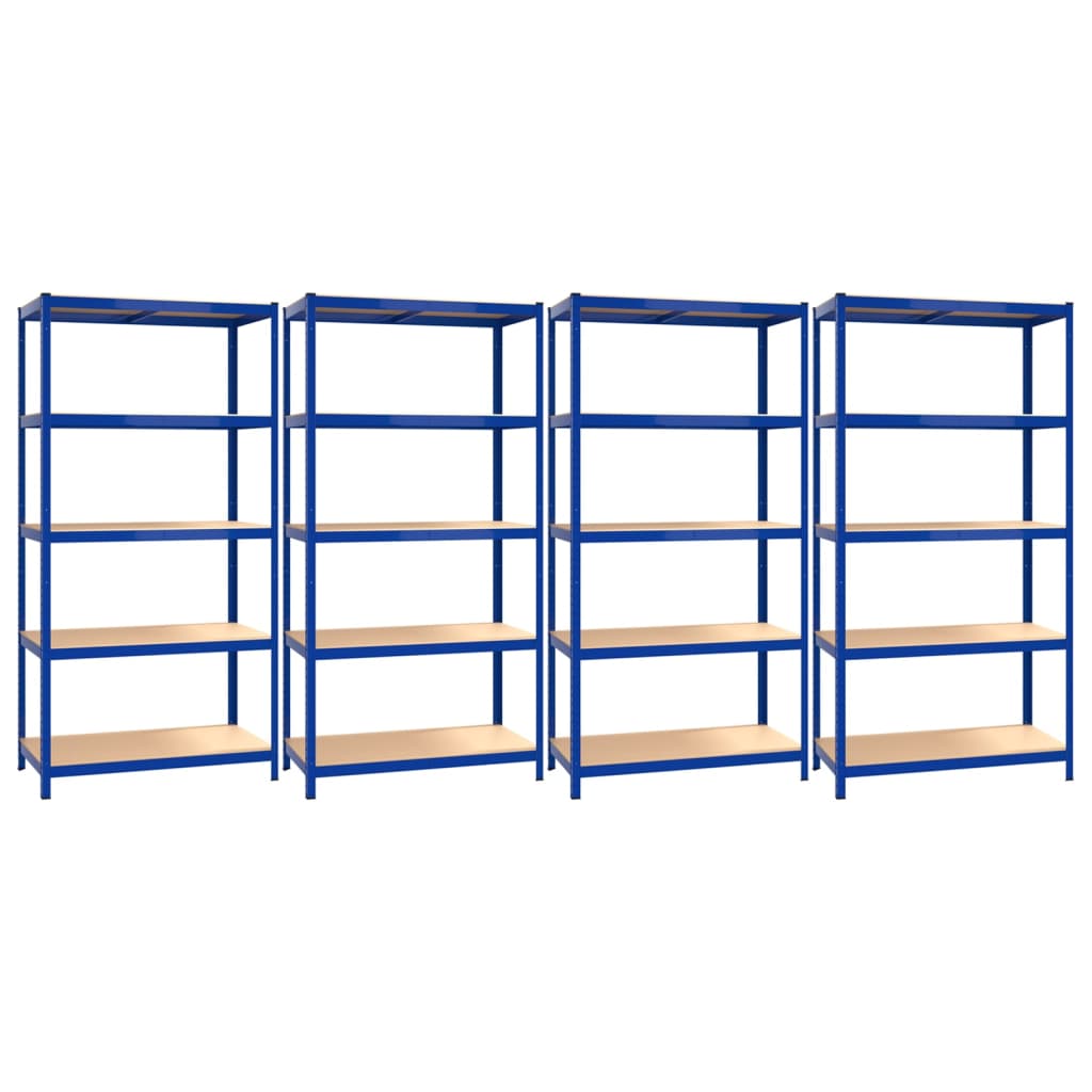 VIDAXL-LAGE RAG 5-LAYER 4 ST STAHL PRACEDED HOLDLUS BLUE