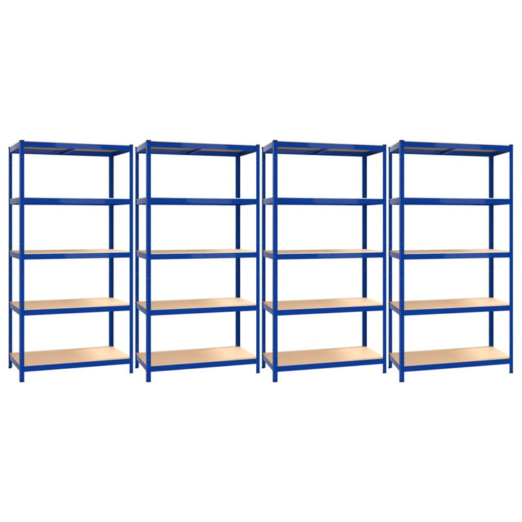 VIDAXL-LAGE RAG 5-LAYER 4 ST STAHL PRACEDED HOLDLUS BLUE