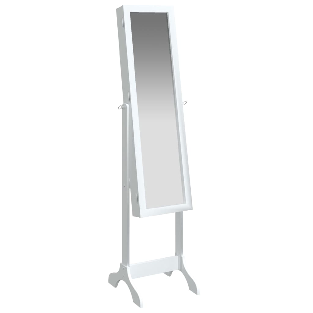 VIDAXL Spiegel abgelöst 34x37x146 cm Weiß