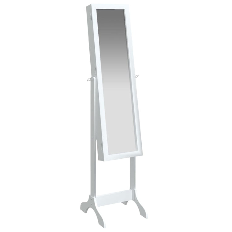 VIDAXL Spiegel abgelöst 34x37x146 cm Weiß