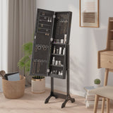 VIDAXL SPIEGEL DEALED 34X37X146 CM Schwarz - afbeelding 3